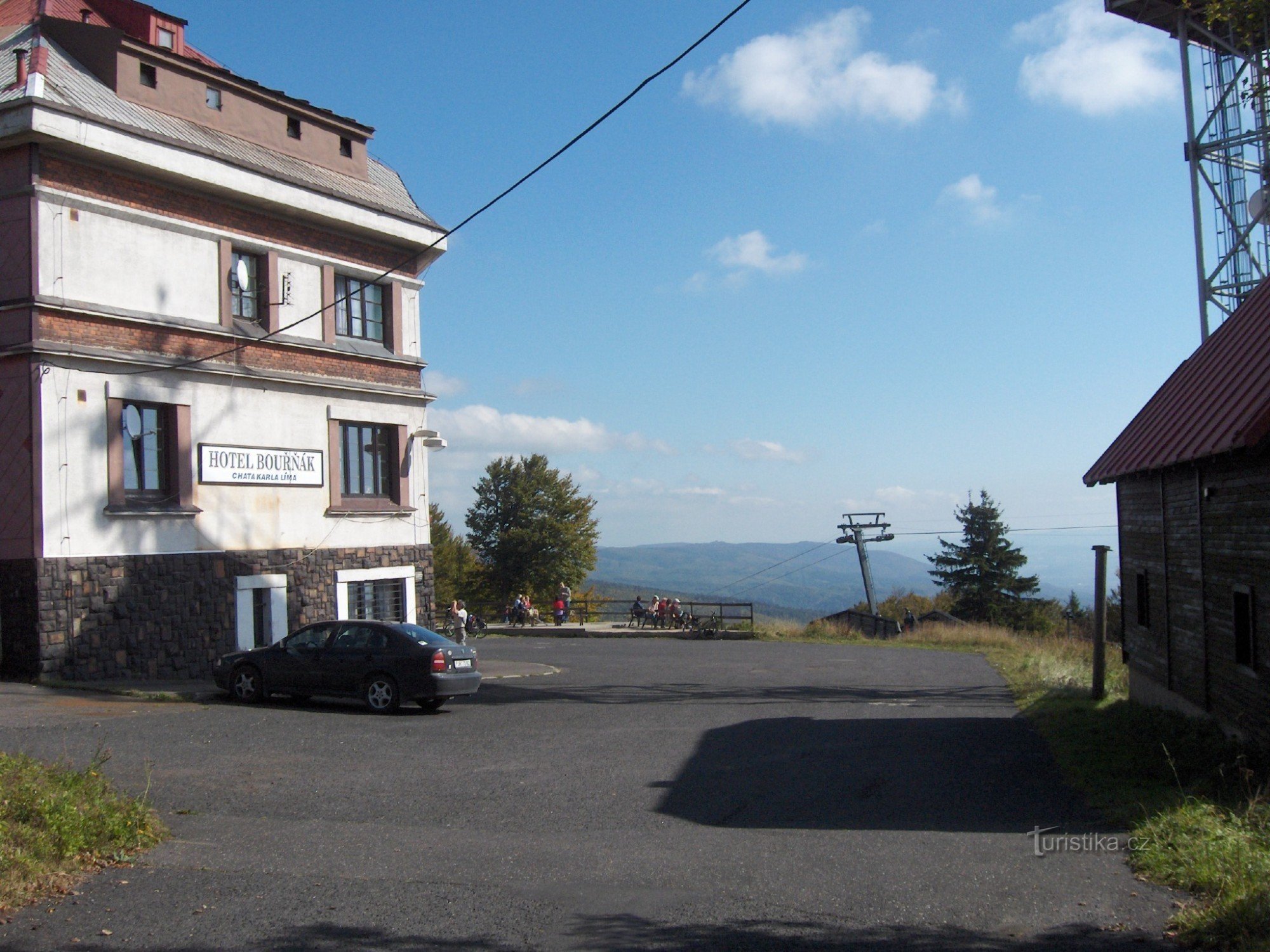 гірський готель Bouřňák
