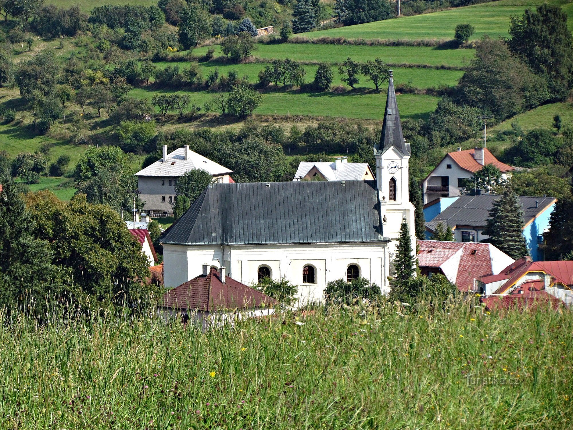 Hošťálkovský kościół ewangelicki