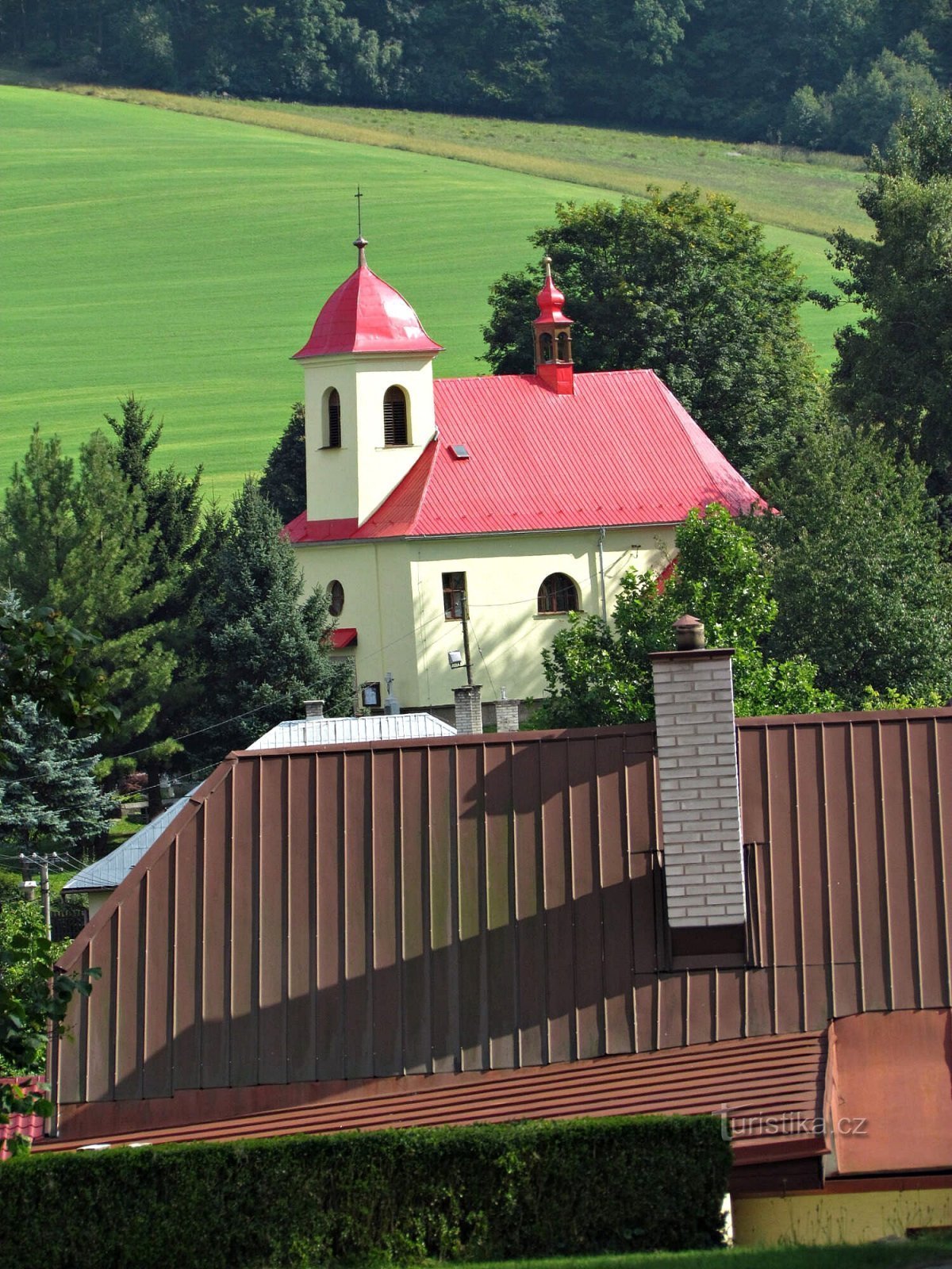 Hošťálkovský Kerk van de Verheffing van het Heilig Kruis