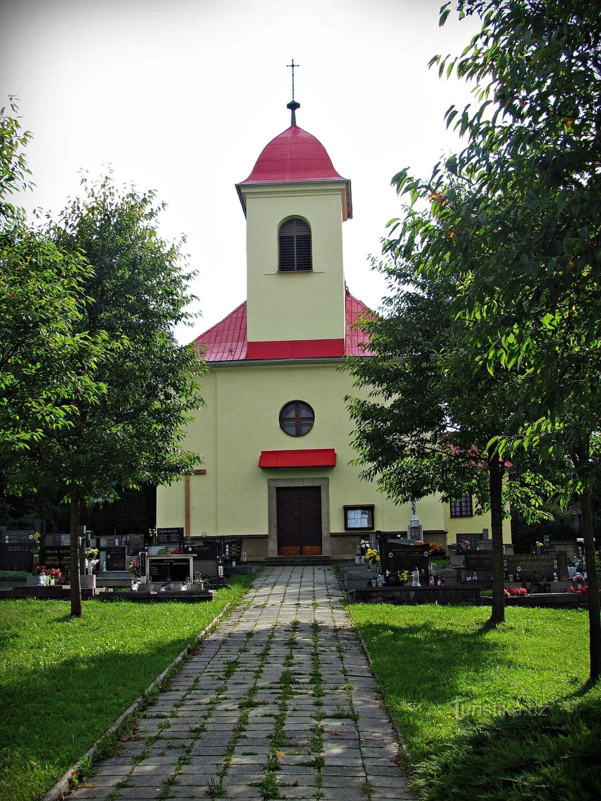 Hošťálkovský Kerk van de Verheffing van het Heilig Kruis
