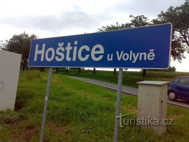 Hoštice u Volyně - stazione ferroviaria principale