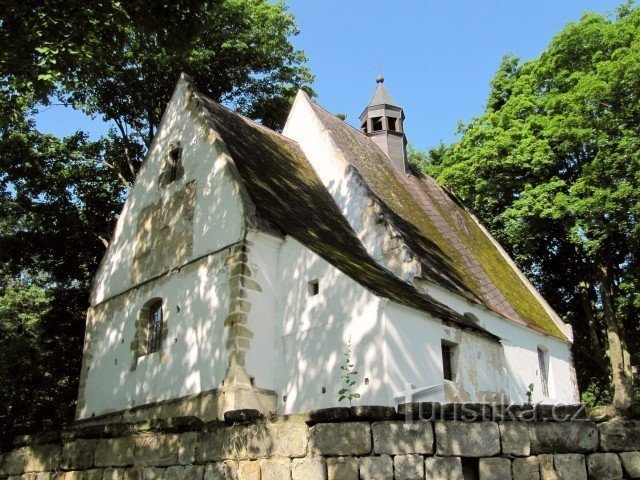 Hostíkovice - the oldest sacral building in Českolipsk