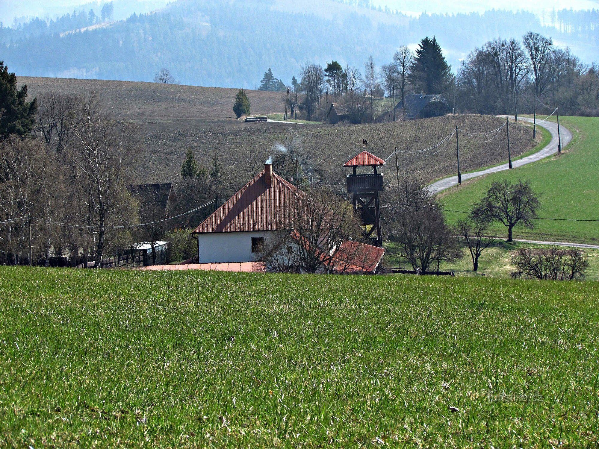 Inn with lookout tower U Holáňů