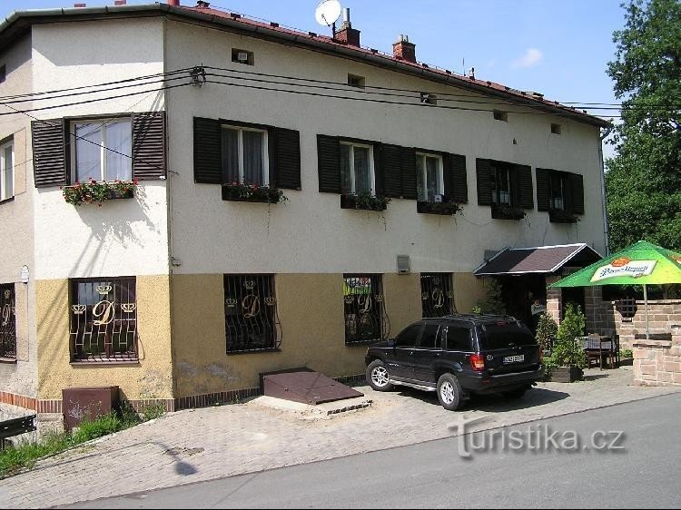 Gasthof am Wald: Gasthof am Wald - Blick auf das Restaurant