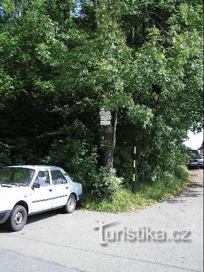 Gasthaus am Wald: Gasthaus am Wald - Wegkreuzung