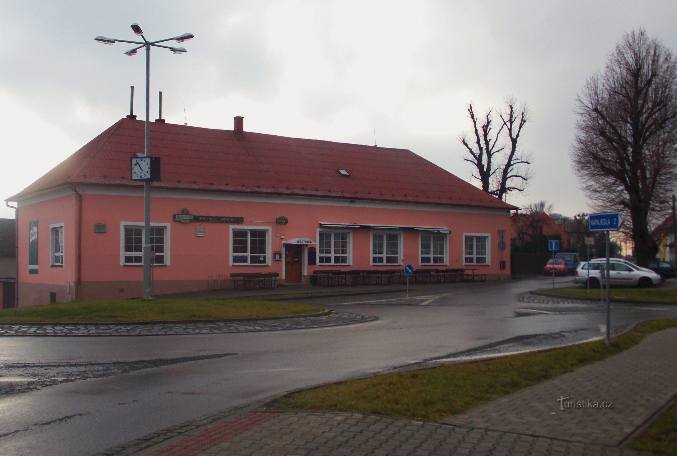 Gasthof in Pohořelice bei Zlín