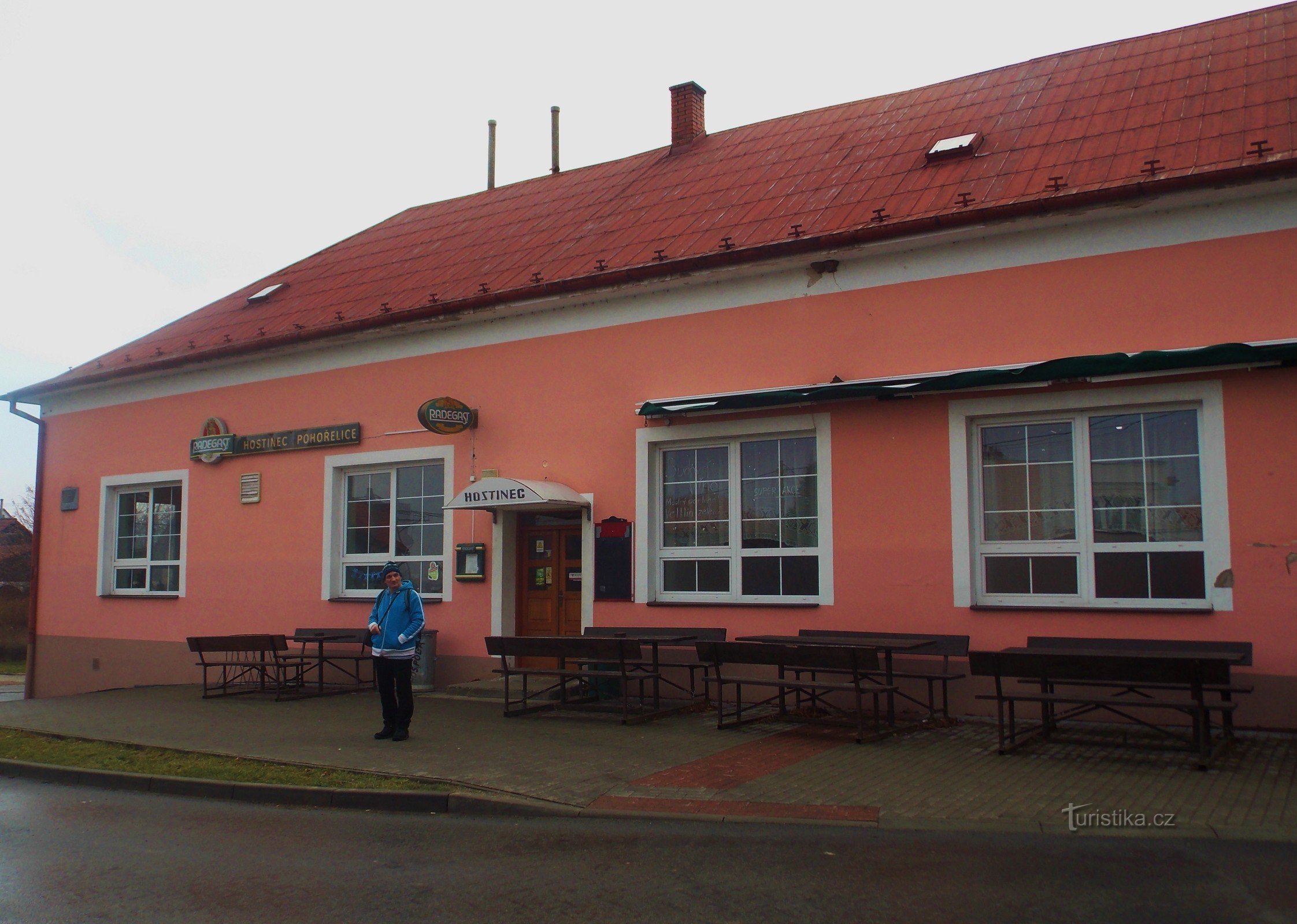 Inn in Pohořelice near Zlín