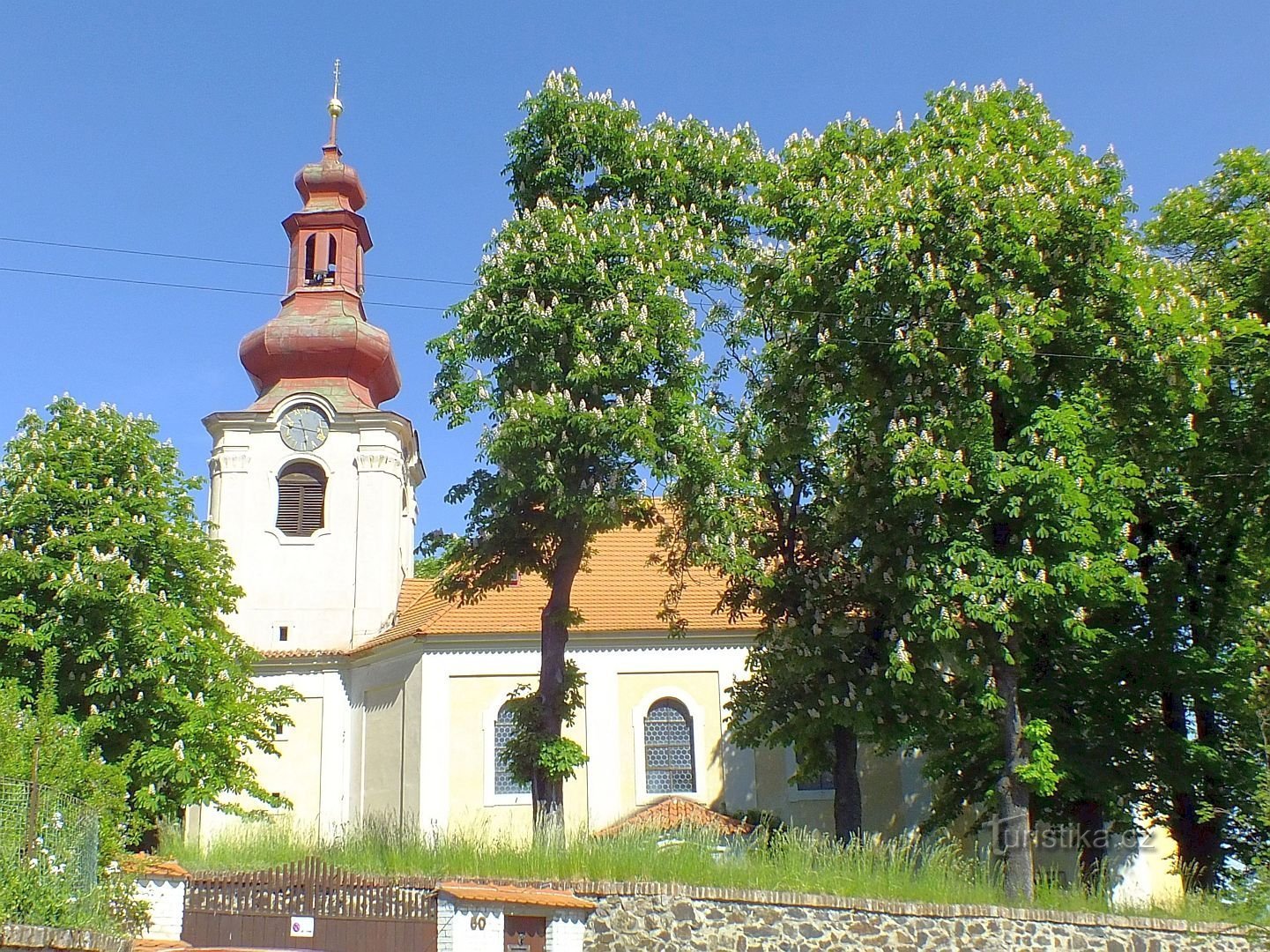 Hostouň u Prahy, εκκλησία του St. Βαρθολομαίος