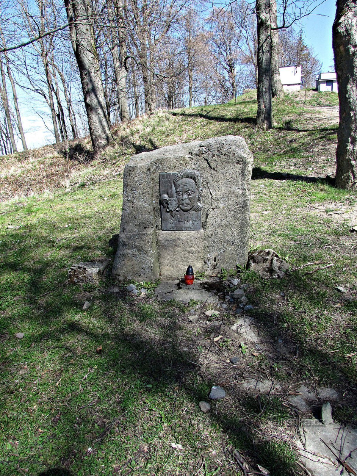 Hostýn - Monumento a RNDr Rudolf Plajner