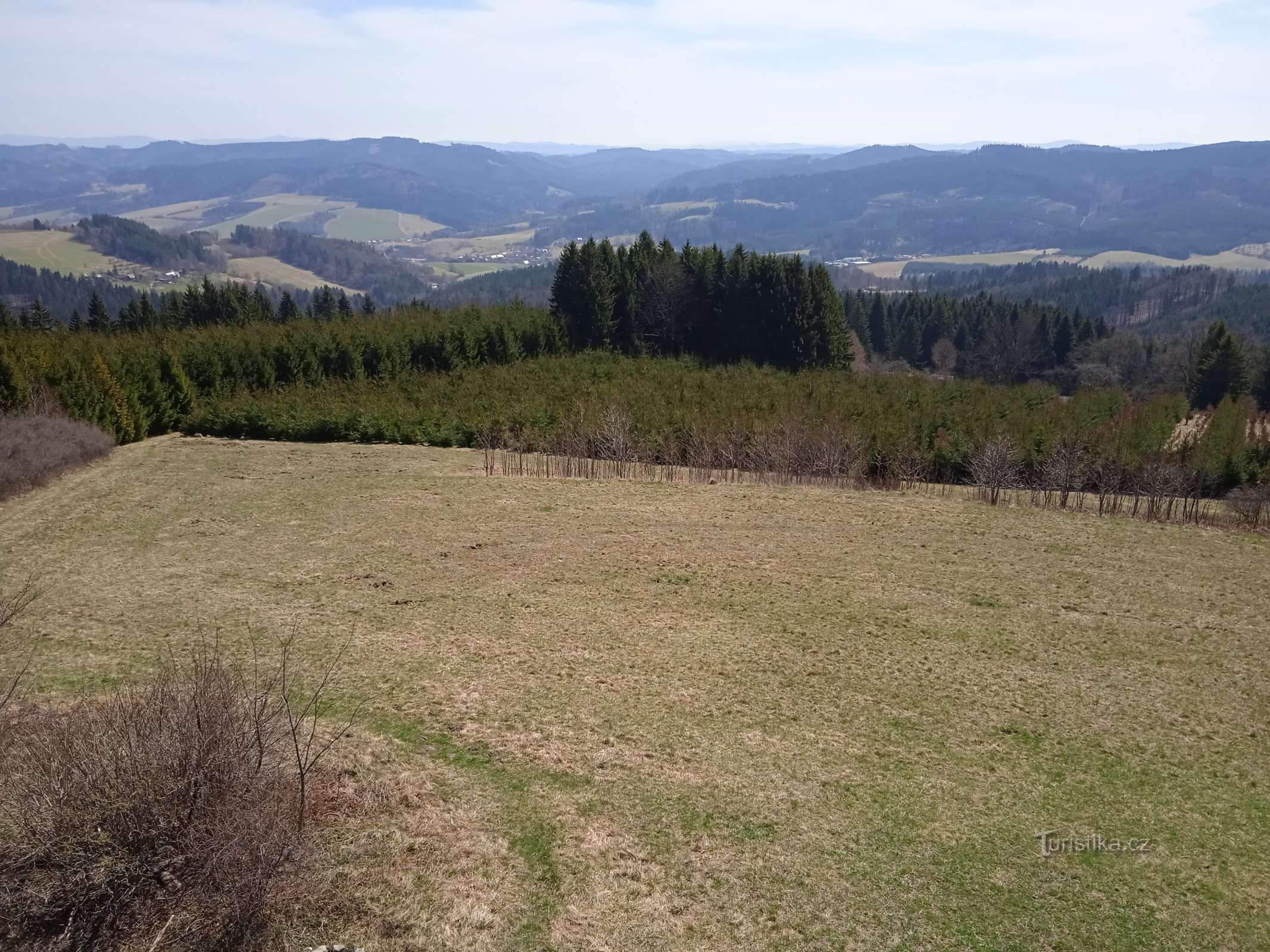 Punkt widokowy Hostýnské vrchy-Maruška