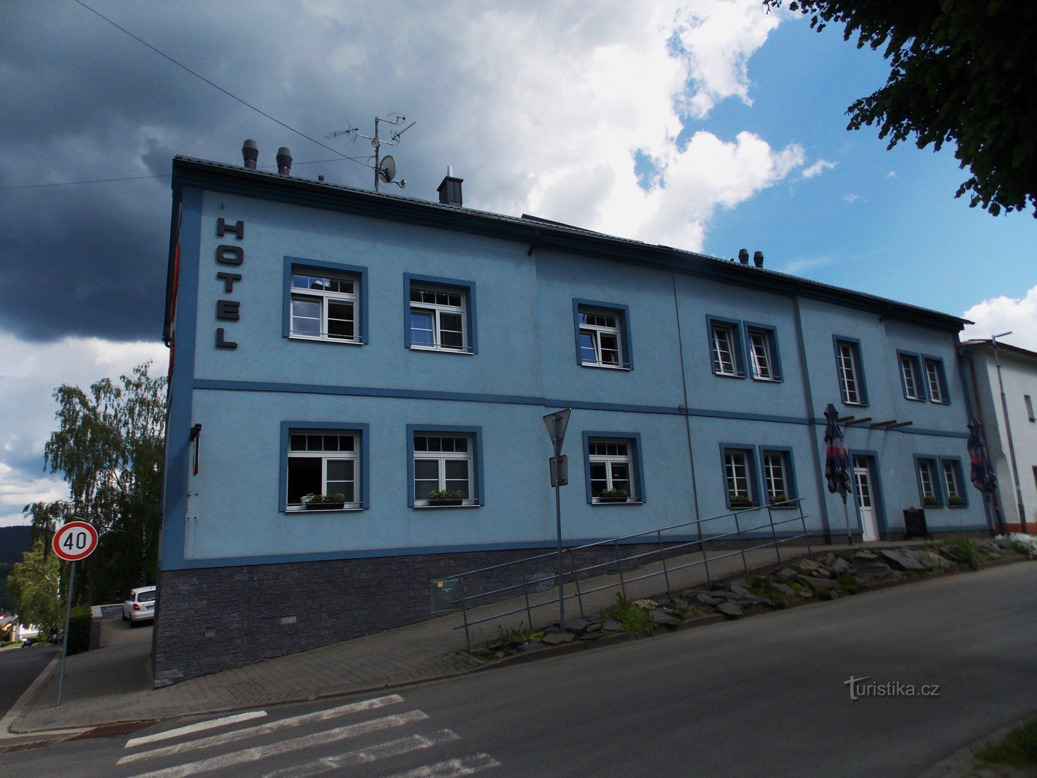 Hotel Centrum Stone u Vrbnu pod Pradědem