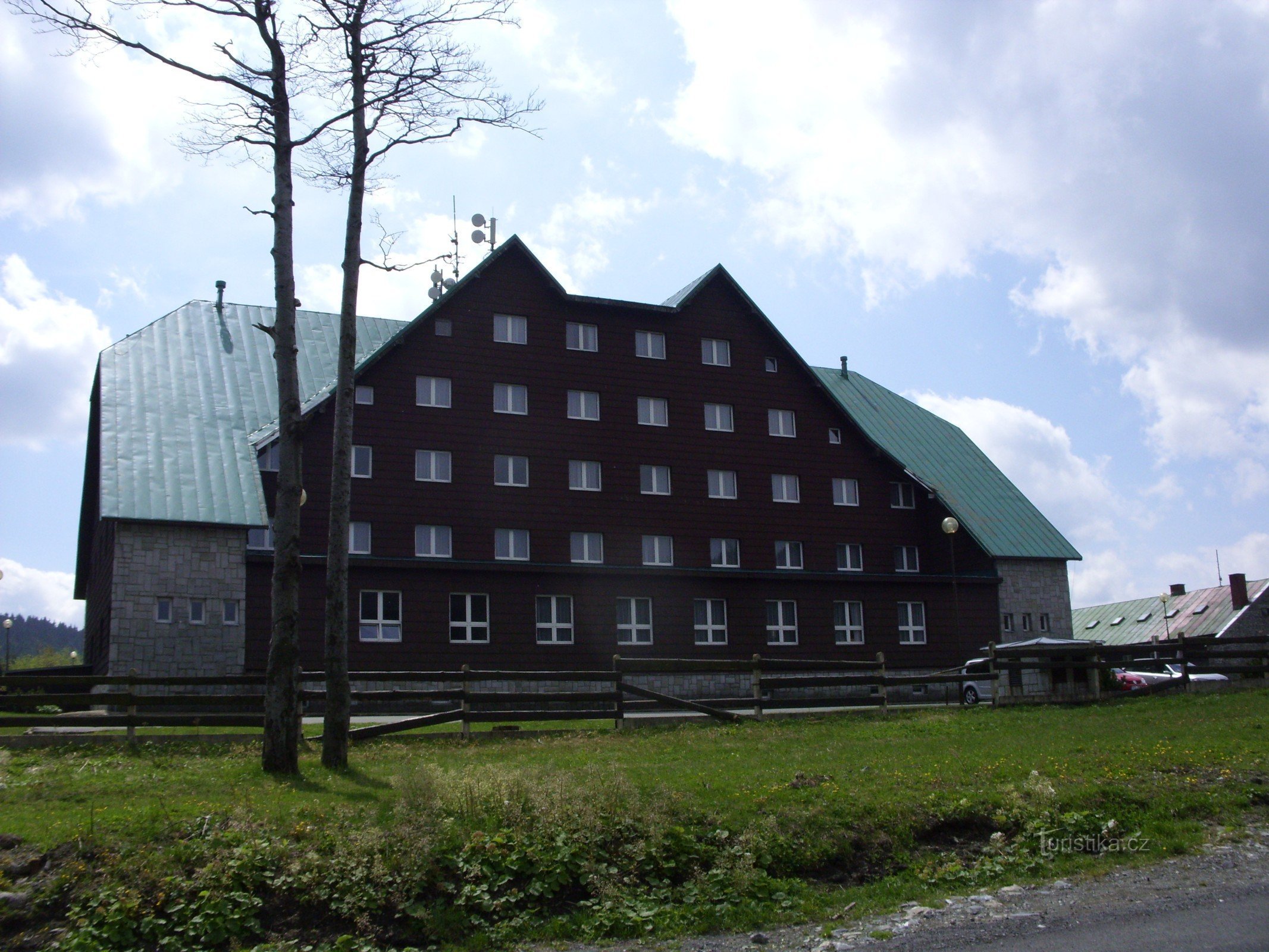 Hotell på Červenohorské sedlo