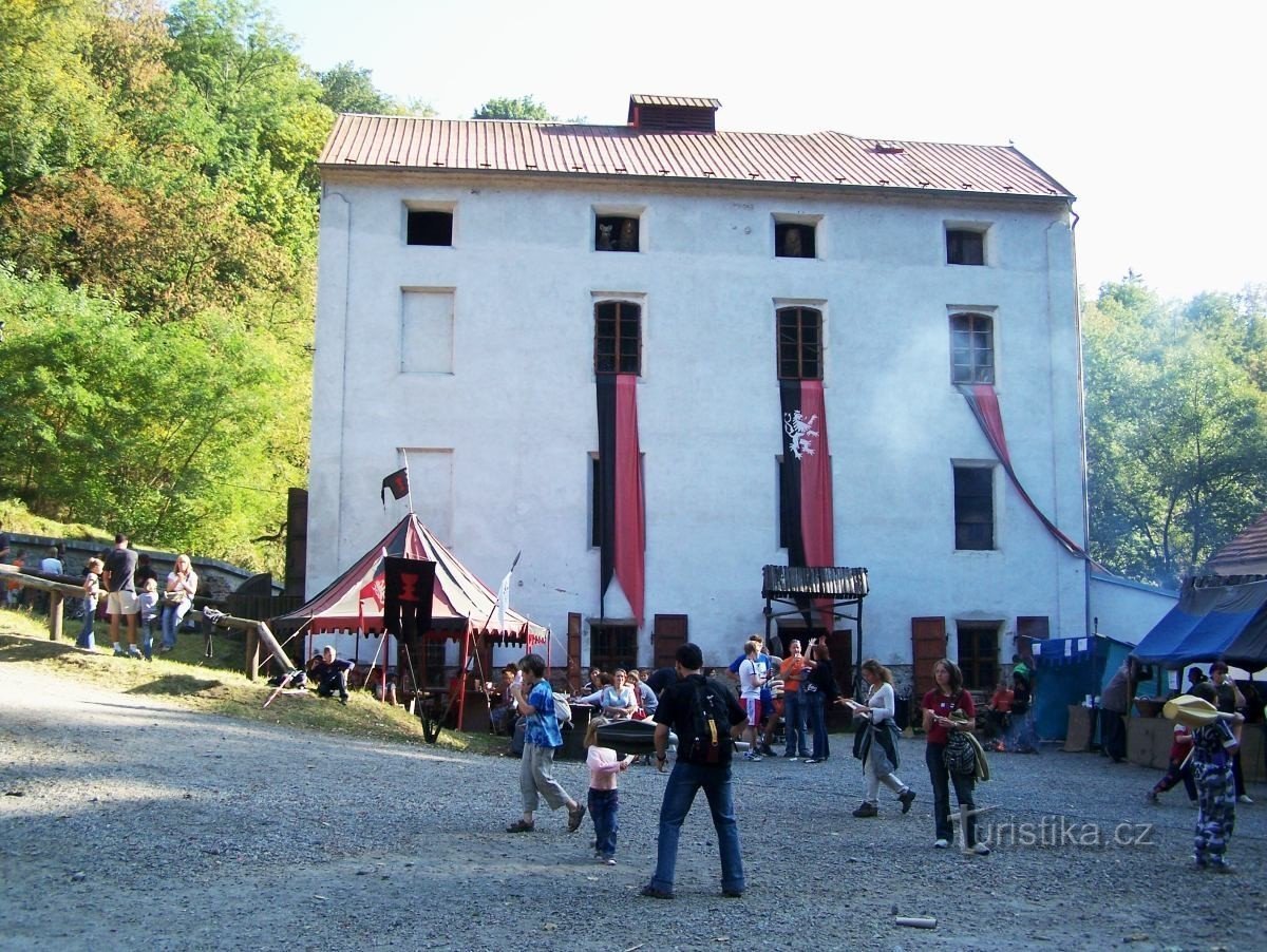 Moulin de la maison à Tábor