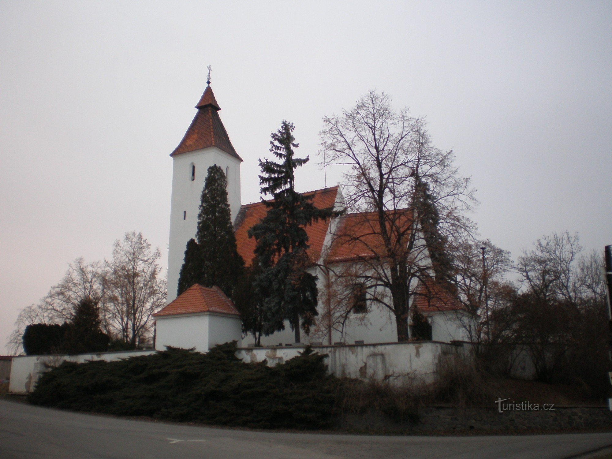 Hovorčovice - Pyhän syntymän kirkko. Johannes Kastaja