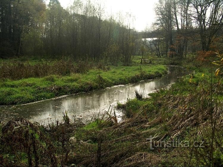 Hrabinka au-dessus du barrage