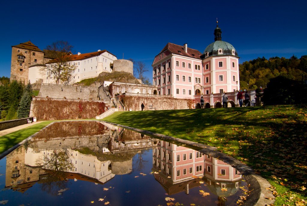 Κάστρο και κάστρο Bečov nad Teplou