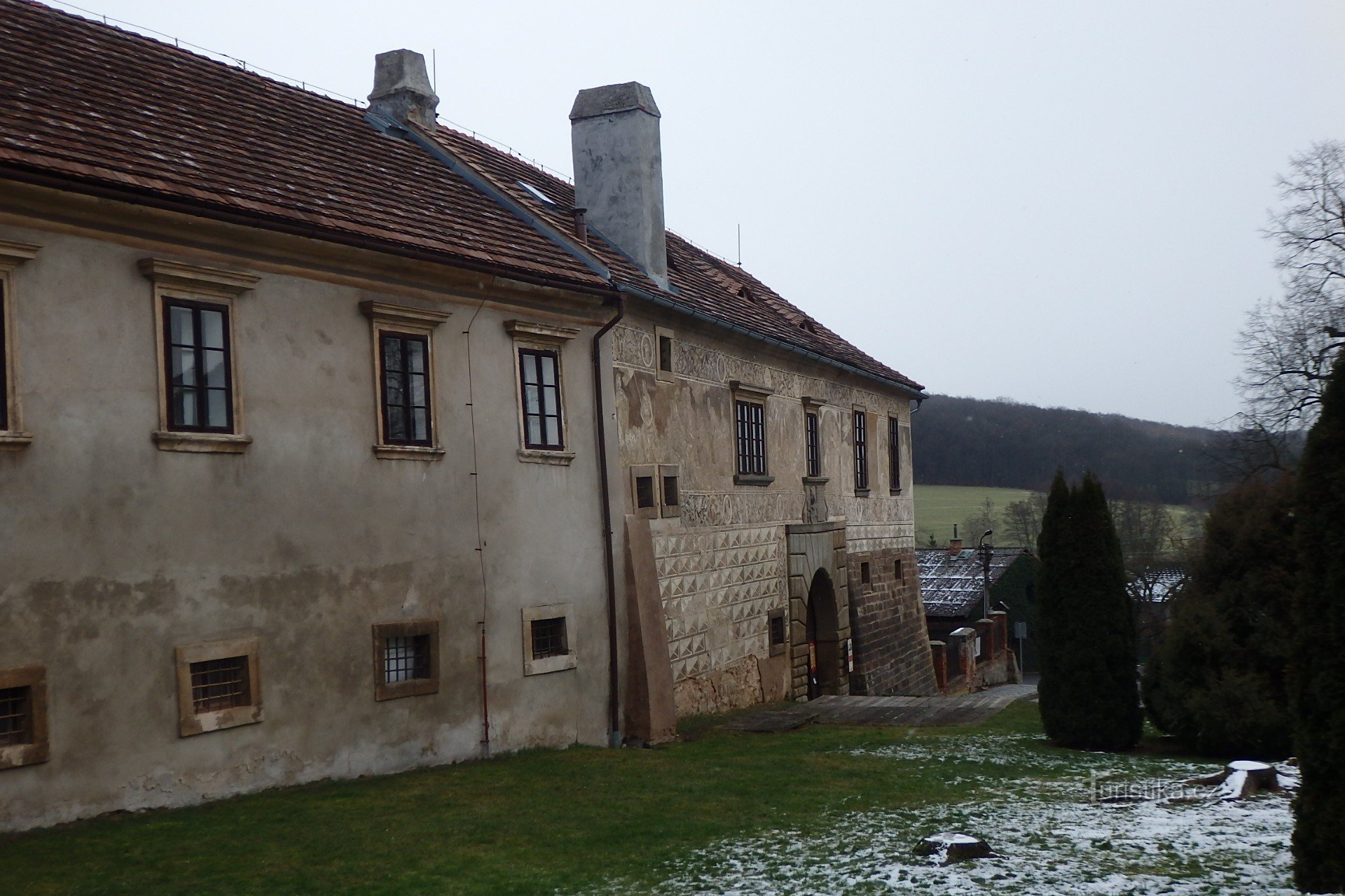 il castello e il castello di Staré Hrady