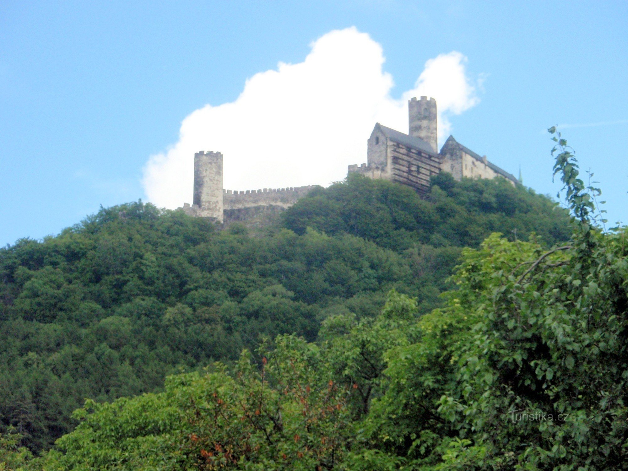 Château Bezděz od Oken