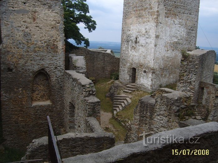 Choustník slott nära Tábor