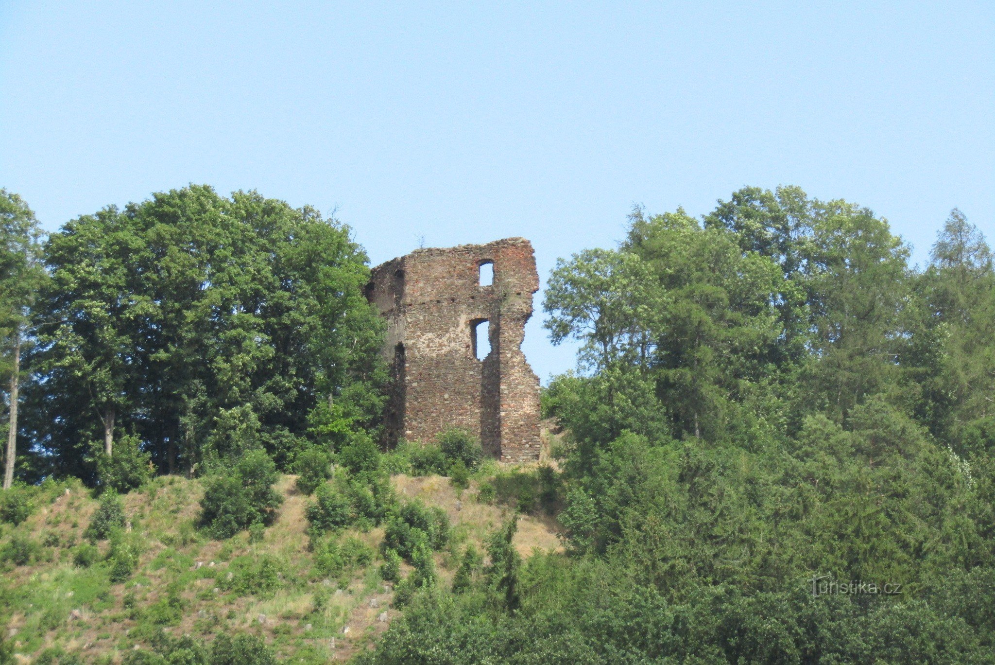 Castelul Cimburk numit și Trnávka