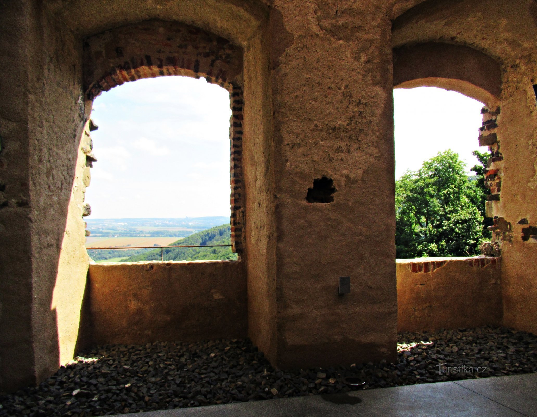 Burg Helfštýn wieder zugänglich gemacht