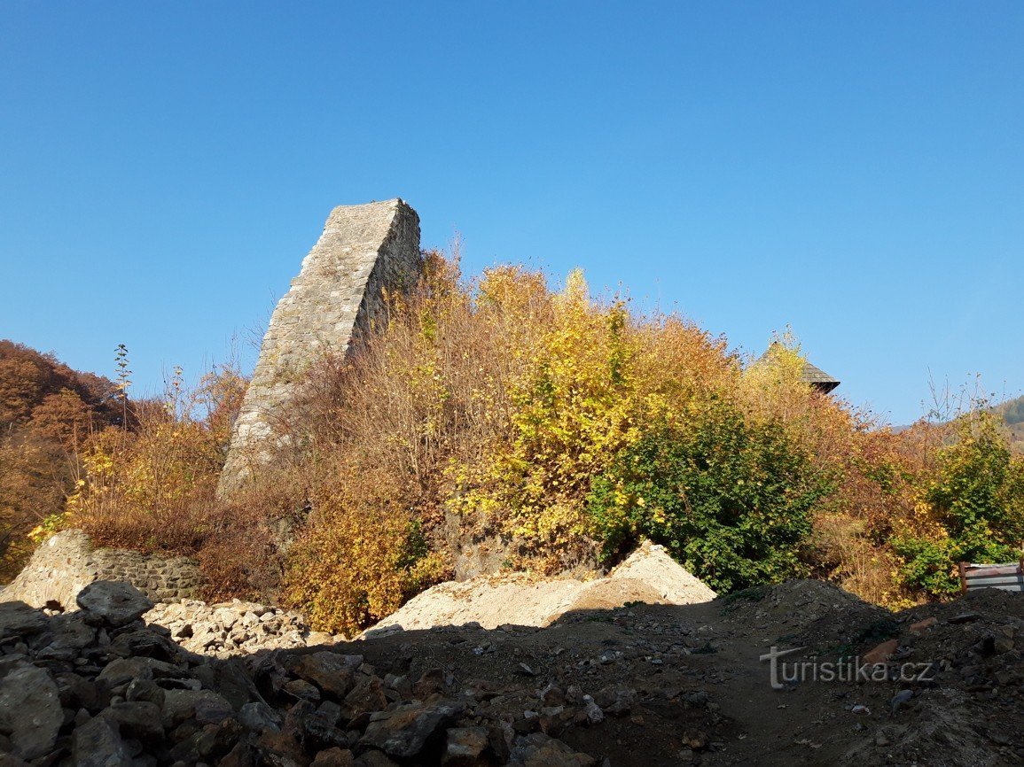 Замок Крупка и смотровая площадка