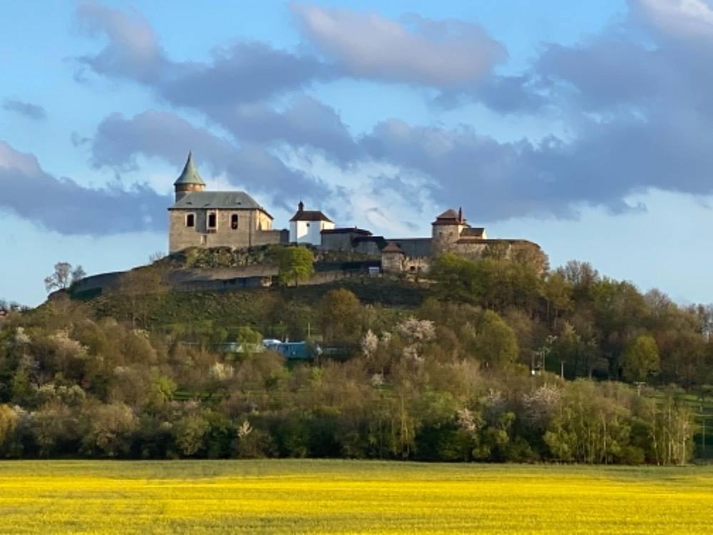 Lâu đài Kunětická hora.