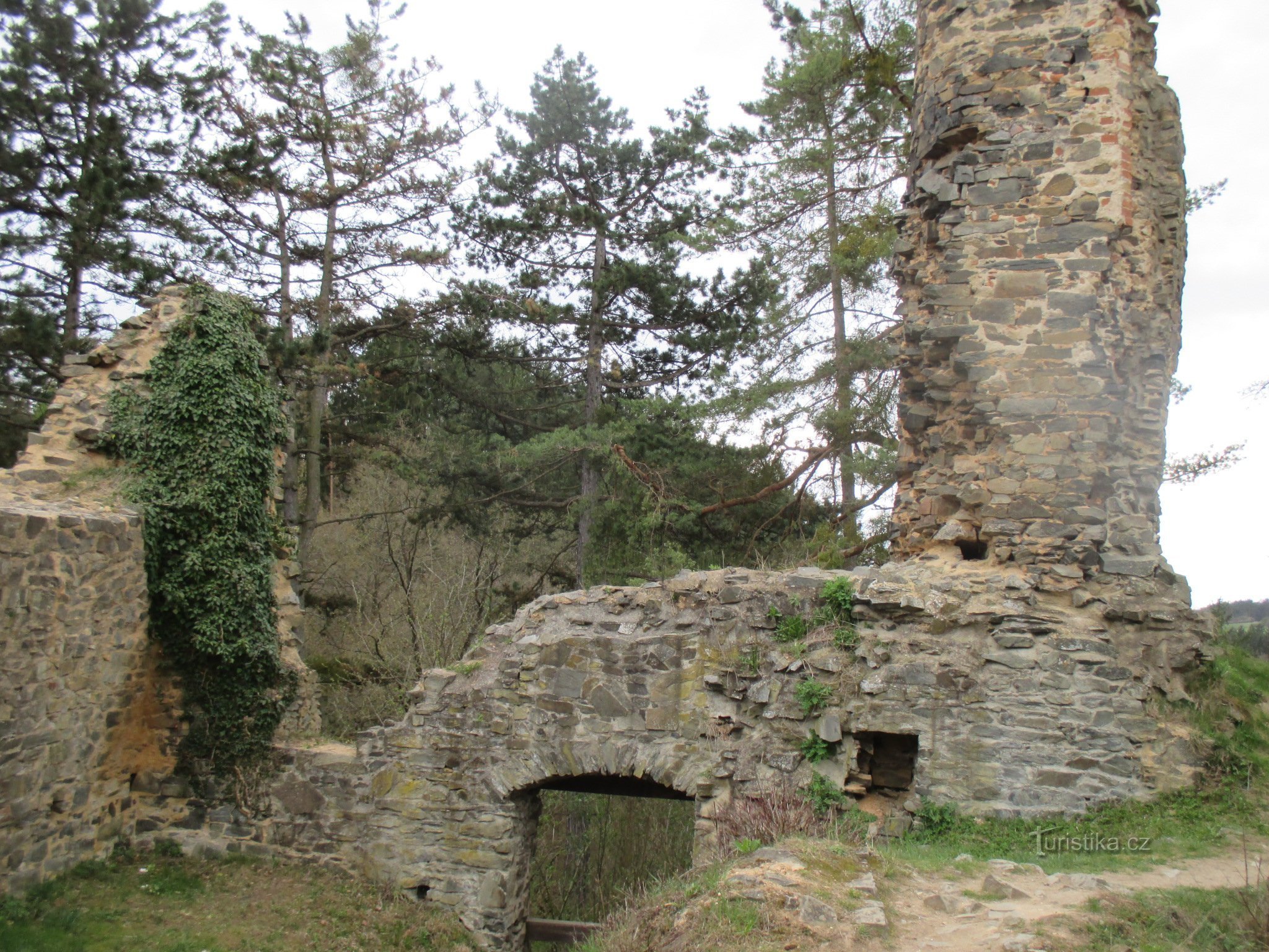 Libštejn Castle and Havel's Rock