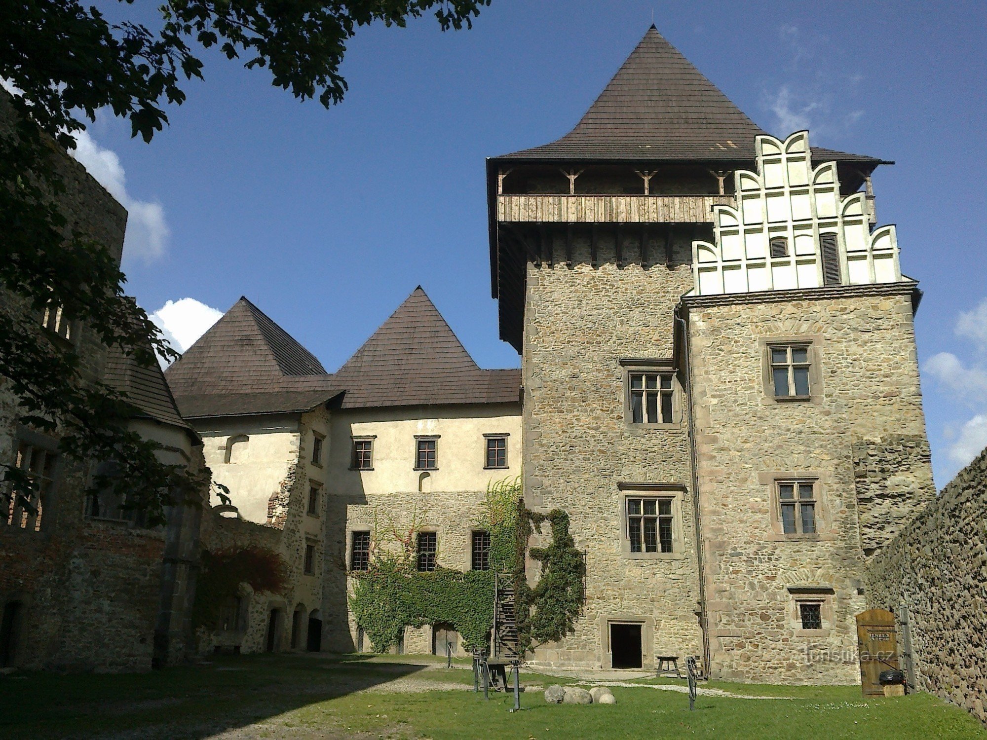 Lipnice Castle.