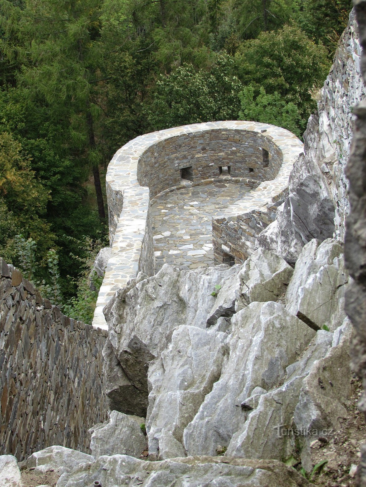 Dvorac Sovinec - Mačji bastion