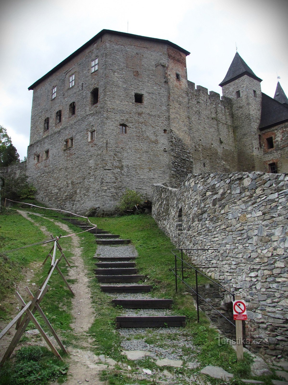 Castelo Sovinec - Bastião dos Gatos