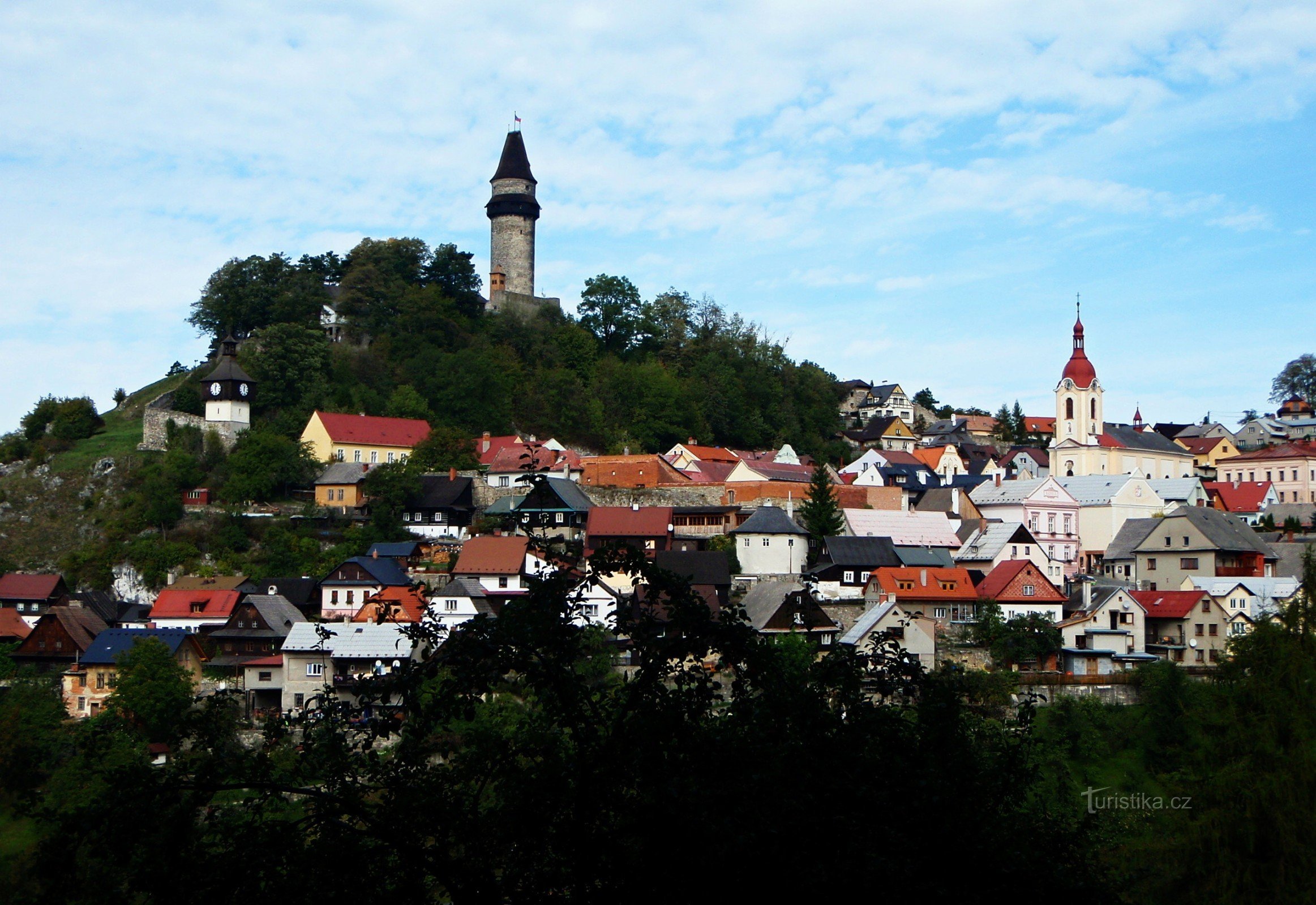 Lâu đài Štramberk và tháp quan sát Trúba