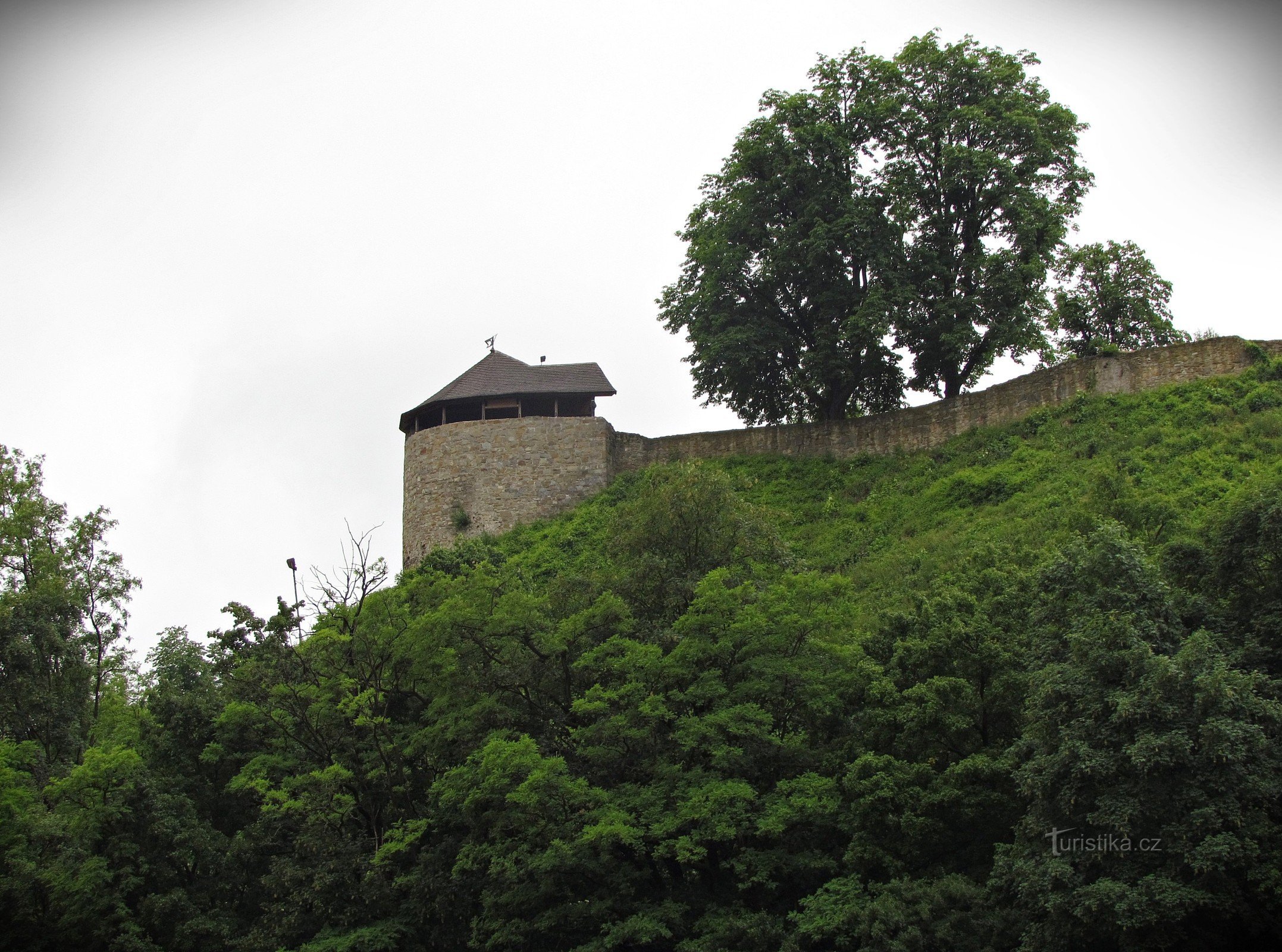 castle from the city