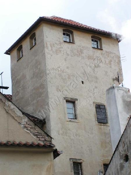 hradební věž opevnění Malé Strany