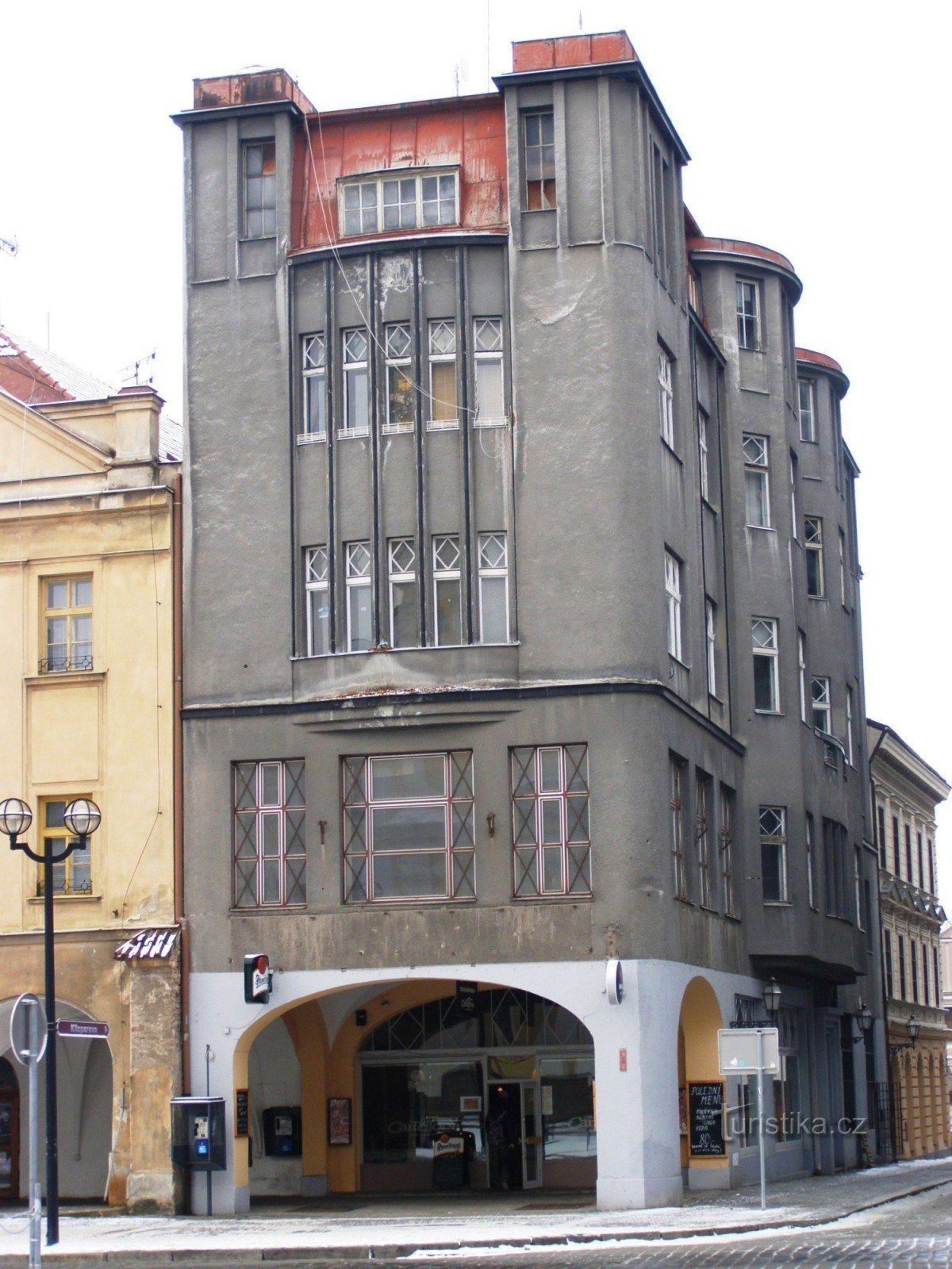 Hradec Králové - cựu cửa hàng bách hóa Špalk