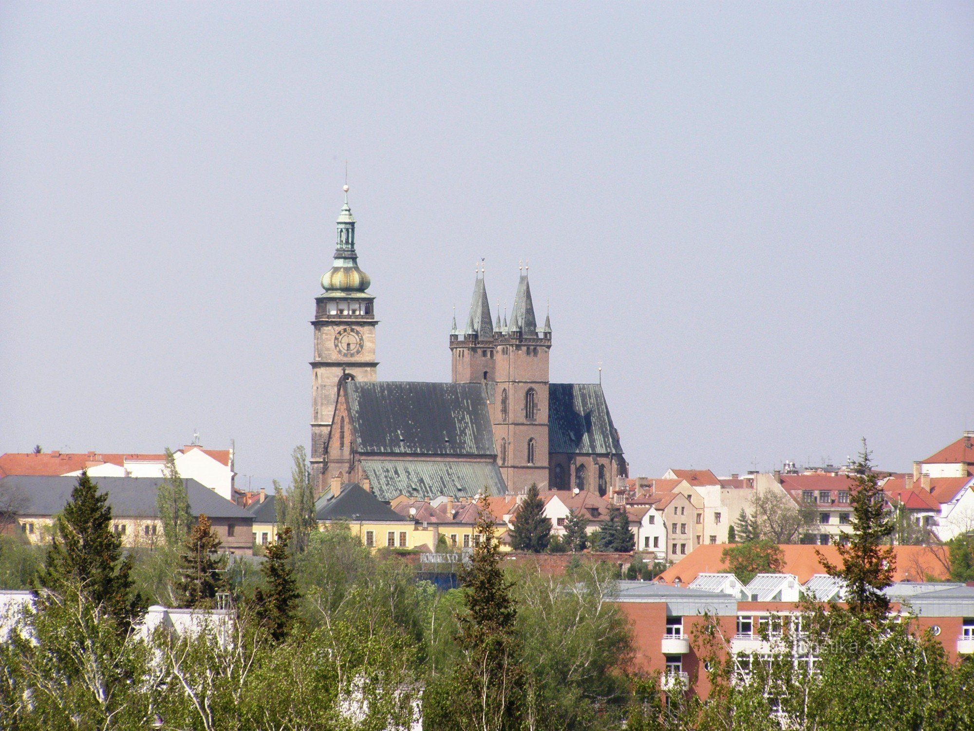 Hradec Králové - nhà thờ St. Tinh thần