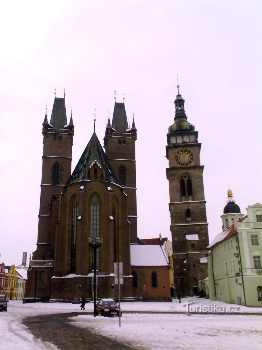 Hradec Králové - Kerk van St. Geest