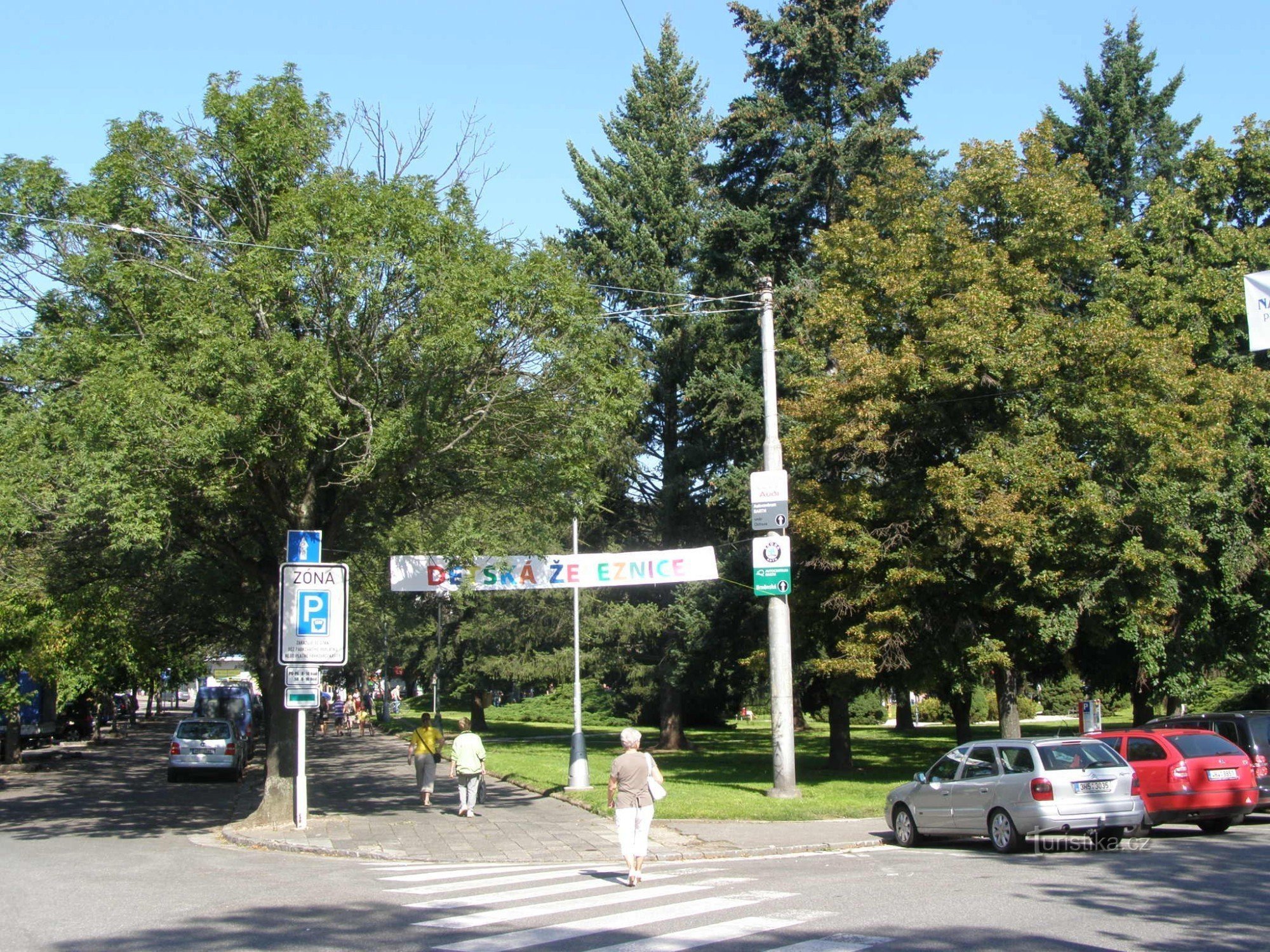 Hradec Králové - ferrocarril para niños