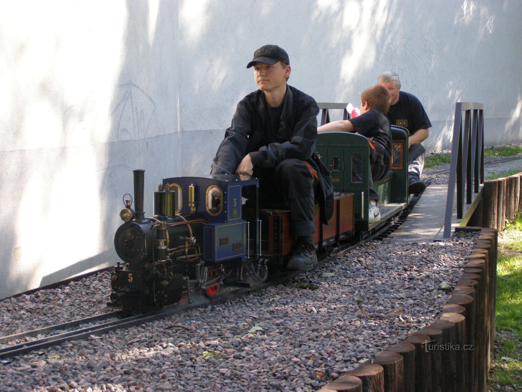 Hradec Králové - ferrocarril para niños