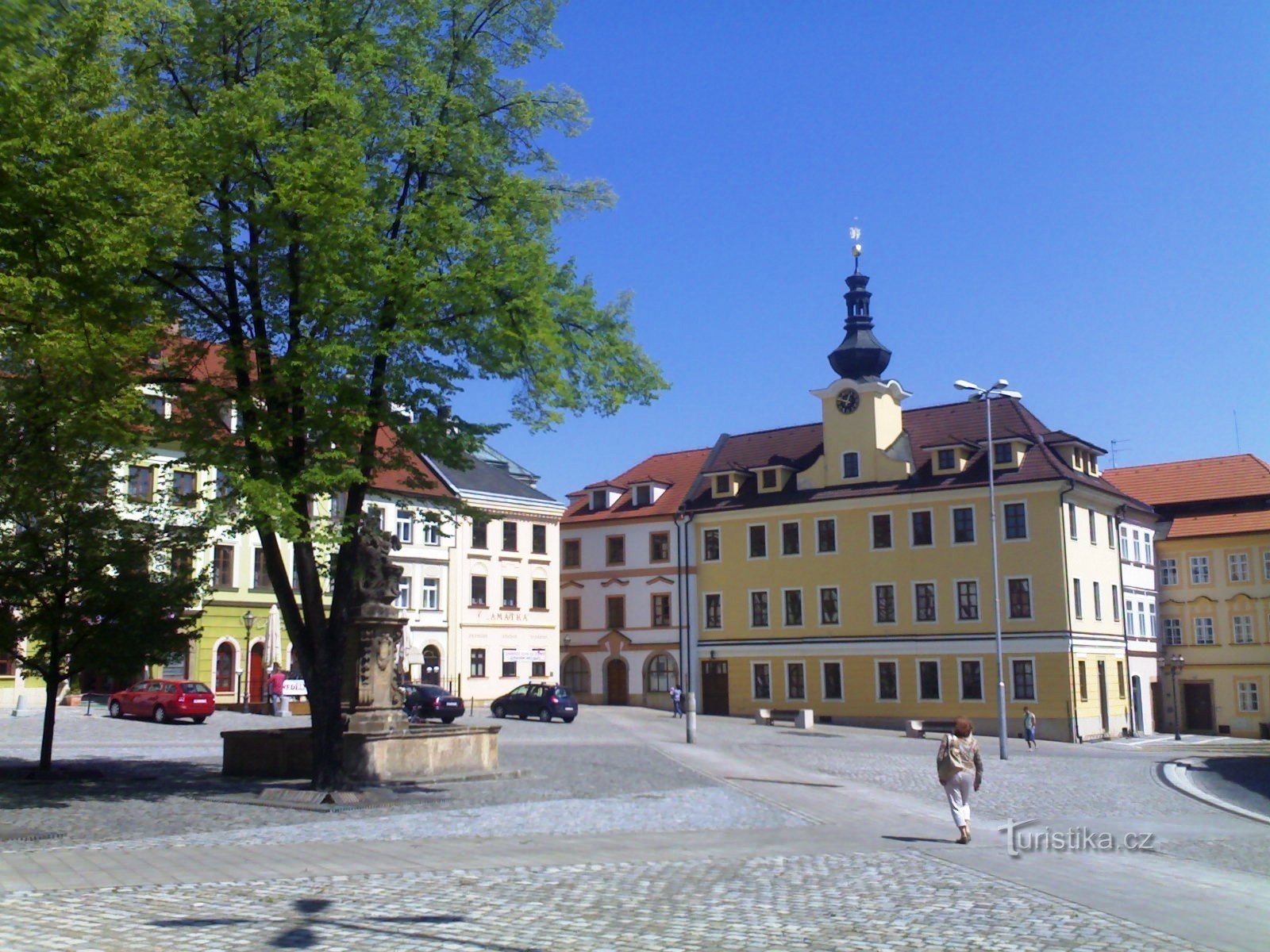 Hradec Králové - Plaza pequeña