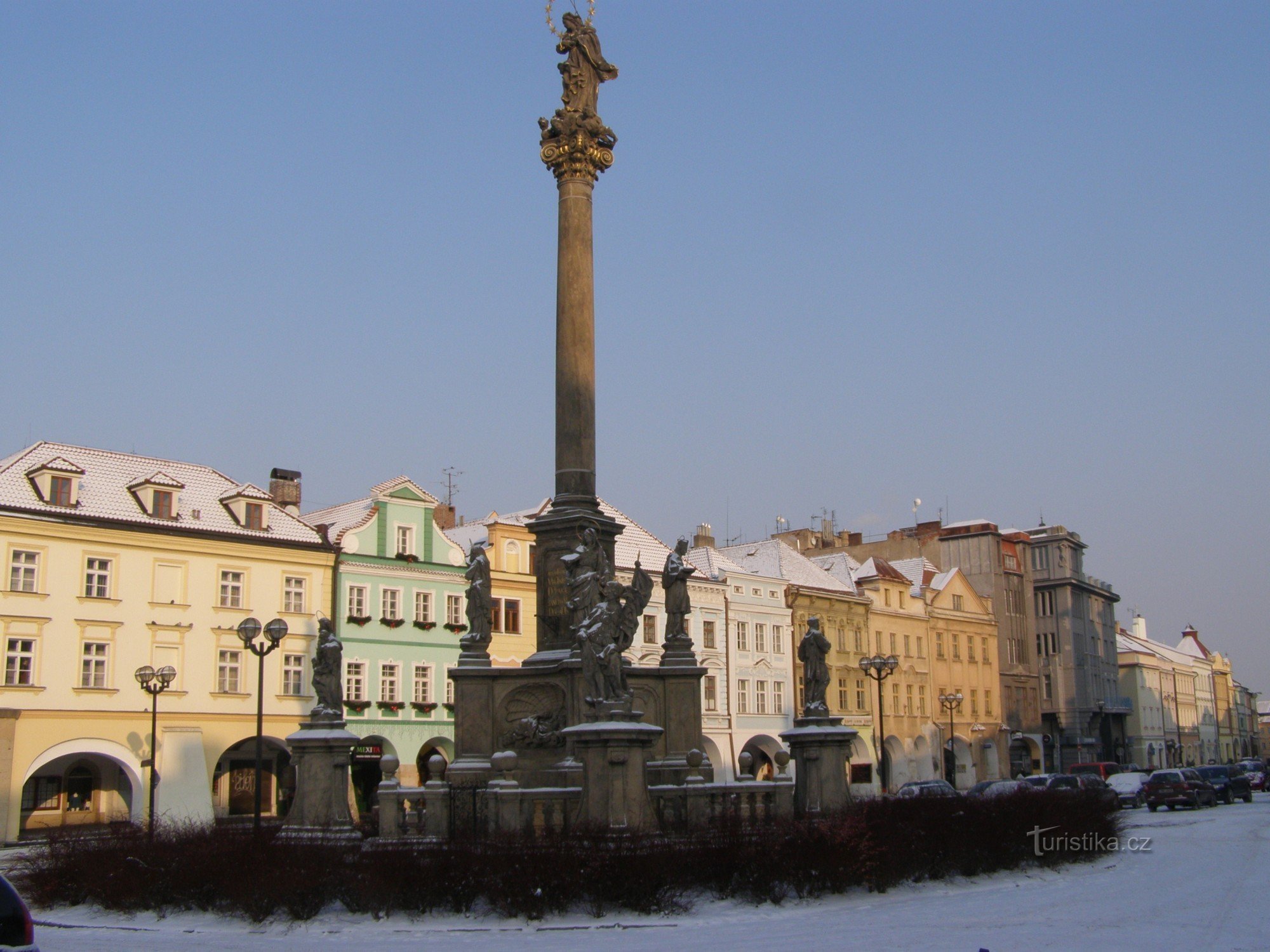 Hradec Králové - Cột Bệnh dịch Marian