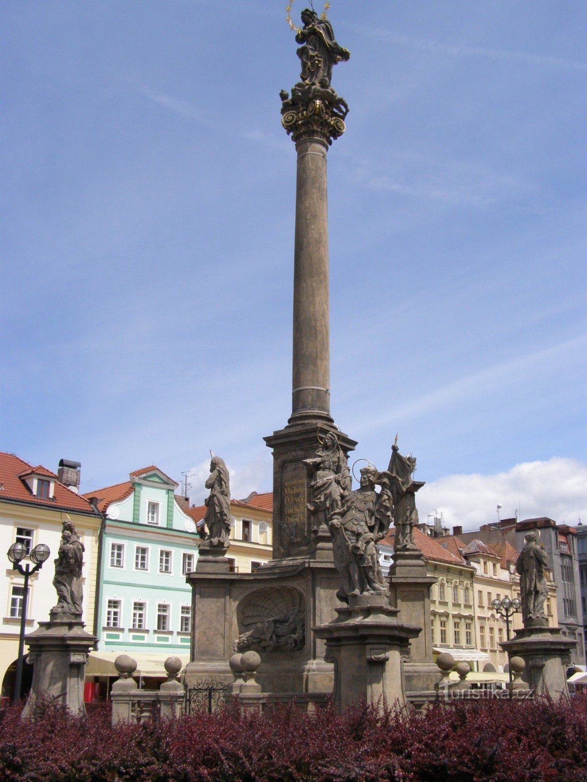 Hradec Králové - Marienpestsäule