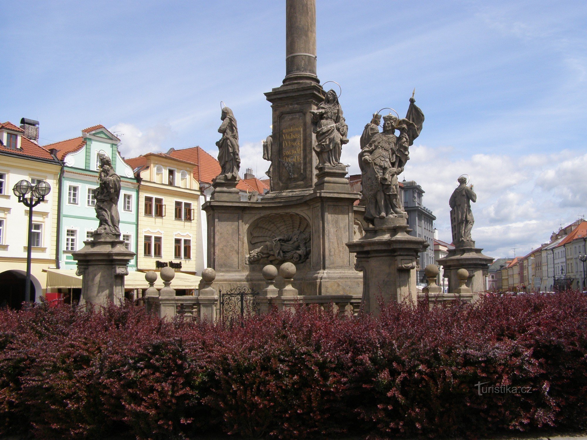 Hradec Králové - Marienpestsäule