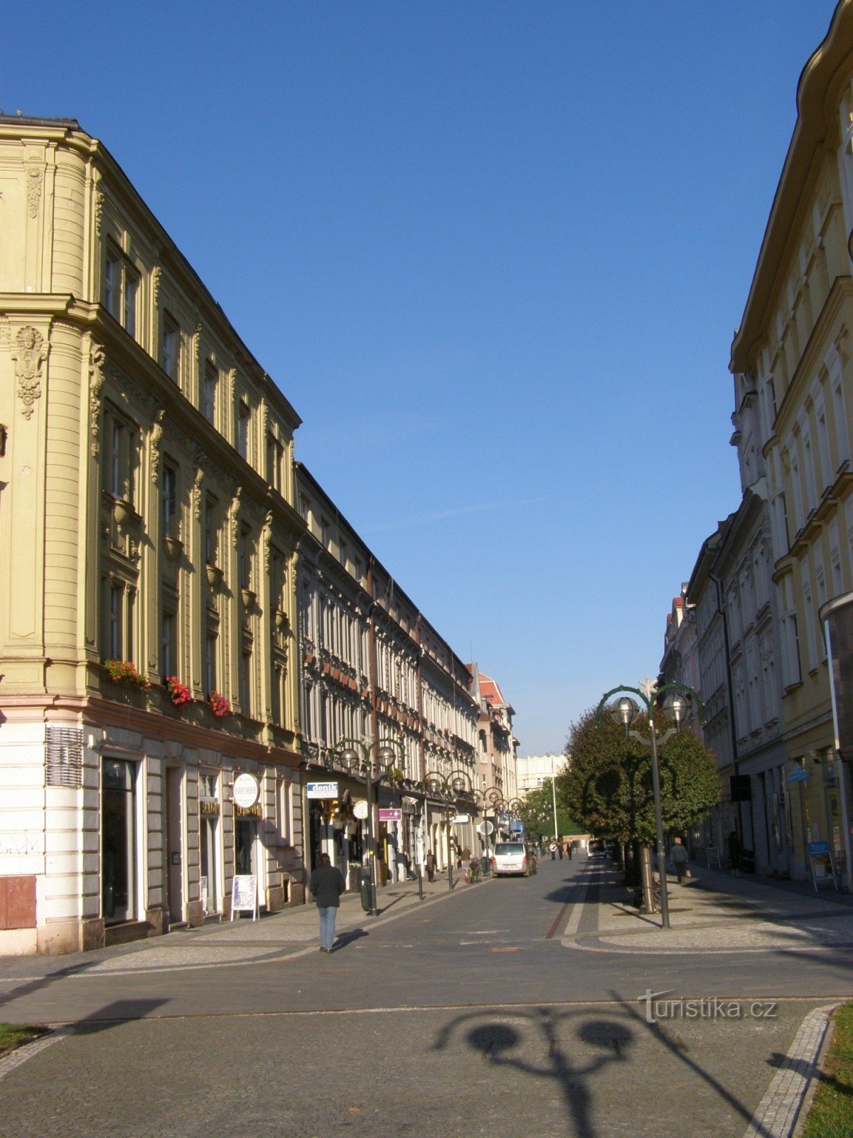 Hradec Králové - gyalogos övezet