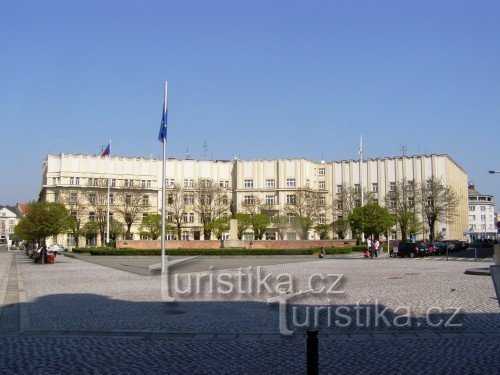 Hradec Králové - khu vực dành cho người đi bộ