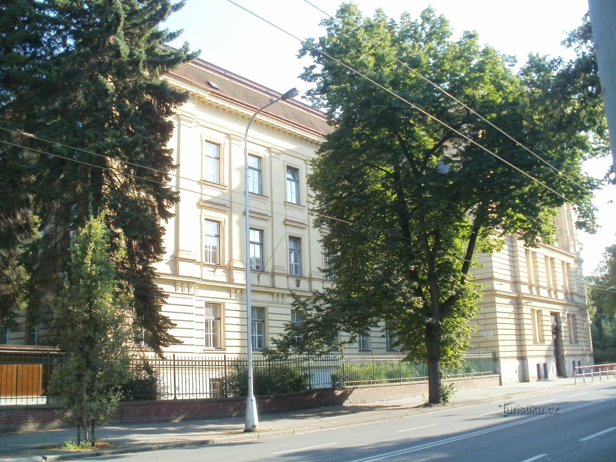 Hradec Králové - Pospíšilova třída, former De Notre Dame monastery