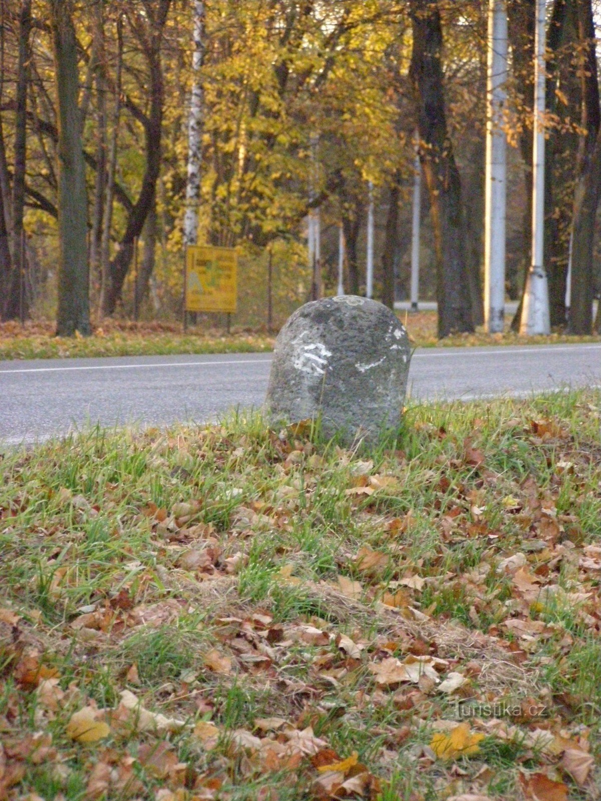 Hradec Králové - resti di una fortezza militare - bitte in via Brněnská