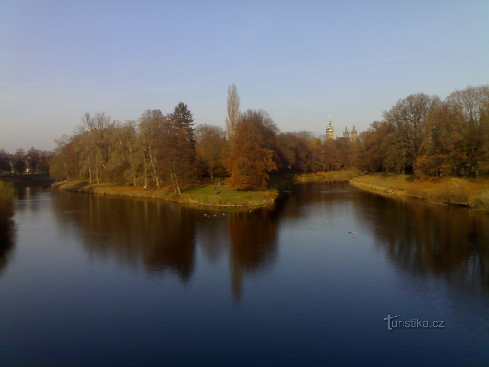 Hradec Králové - ušće Elbe u Orlicu