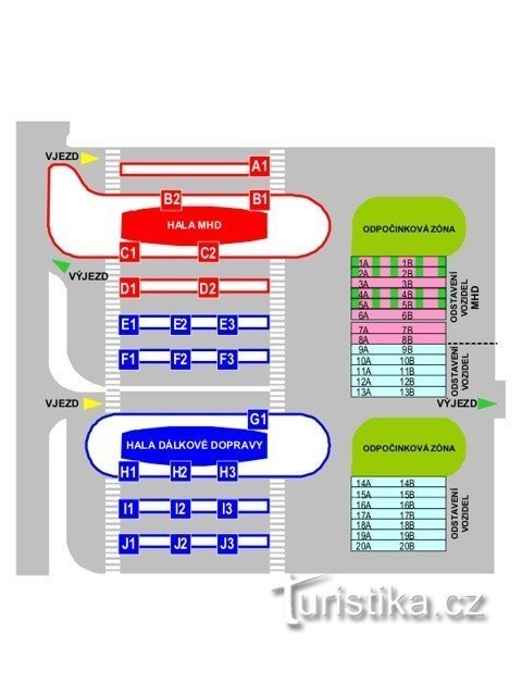 Hradec Králové - busstation