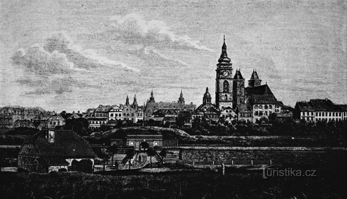 Hradec Králové w drugiej połowie XIX wieku